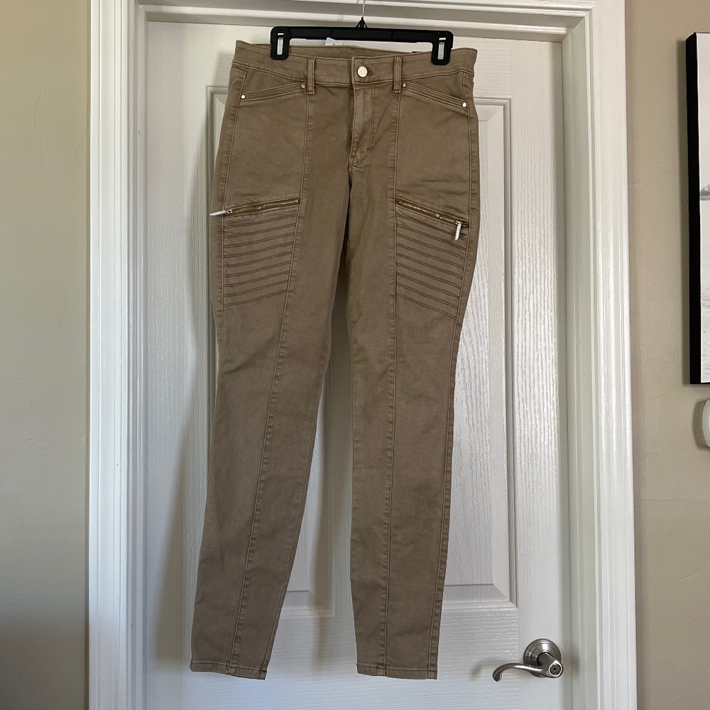 White House Black Market Mid-Rise Skinny Jeans